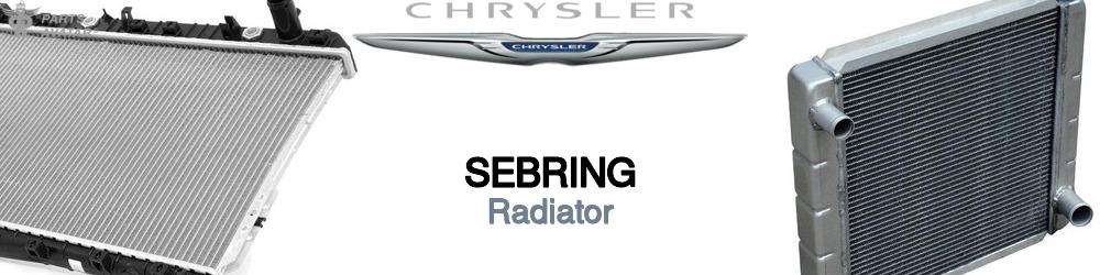 Discover Chrysler Sebring Radiators For Your Vehicle