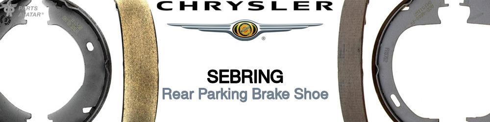 Discover Chrysler Sebring Parking Brake Shoes For Your Vehicle