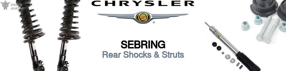 Chrysler Sebring Rear Shocks & Struts