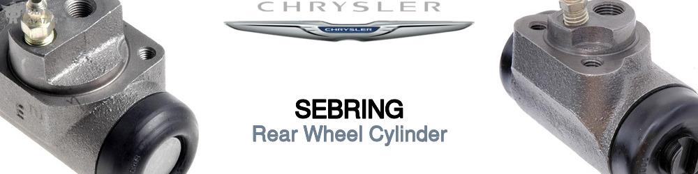 Discover Chrysler Sebring Rear Wheel Cylinders For Your Vehicle