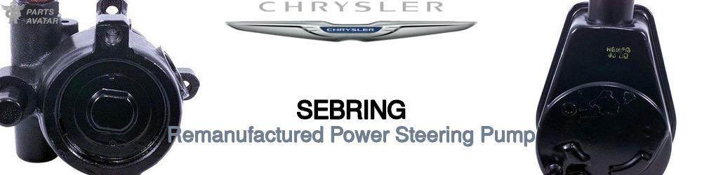 Discover Chrysler Sebring Power Steering Pumps For Your Vehicle