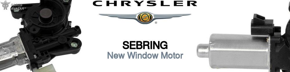 Discover Chrysler Sebring Window Motors For Your Vehicle