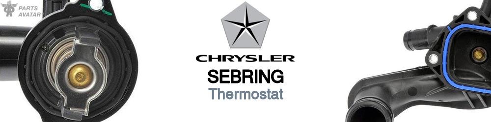 Discover Chrysler Sebring Thermostats For Your Vehicle