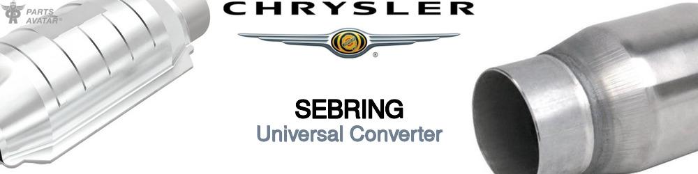 Discover Chrysler Sebring Universal Catalytic Converters For Your Vehicle