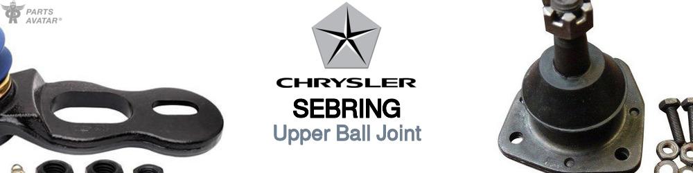 Discover Chrysler Sebring Upper Ball Joints For Your Vehicle