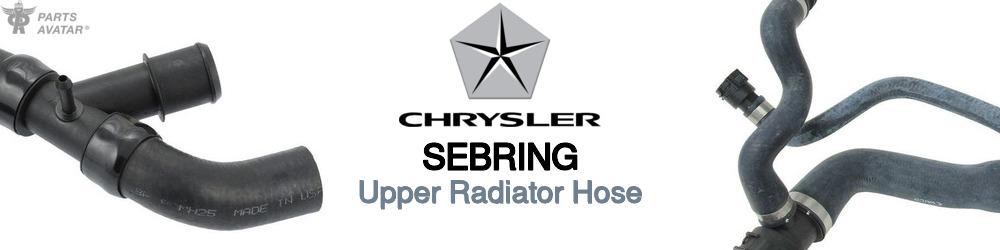 Discover Chrysler Sebring Upper Radiator Hoses For Your Vehicle