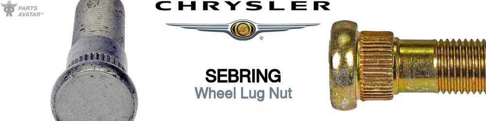 Discover Chrysler Sebring Lug Nuts For Your Vehicle