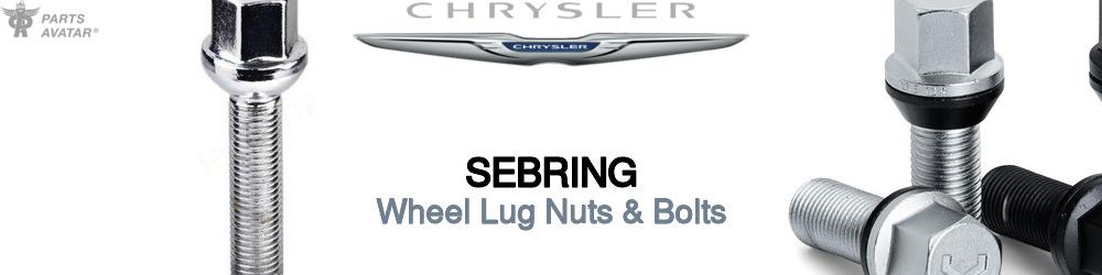 Discover Chrysler Sebring Wheel Lug Nuts & Bolts For Your Vehicle