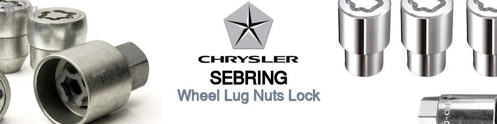 Discover Chrysler Sebring Wheel Lug Nuts Lock For Your Vehicle