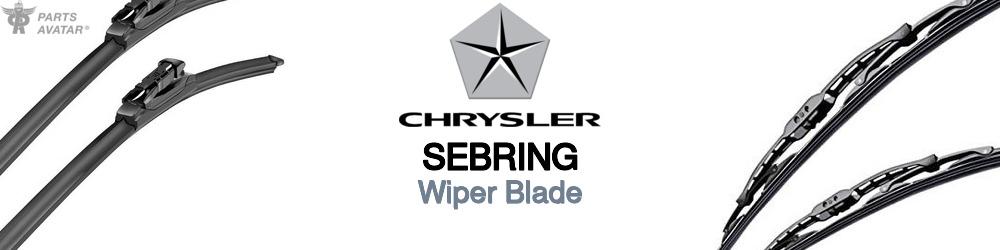 Discover Chrysler Sebring Wiper Blades For Your Vehicle
