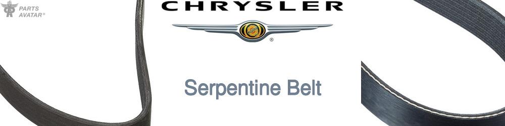 Discover Chrysler Serpentine Belts For Your Vehicle