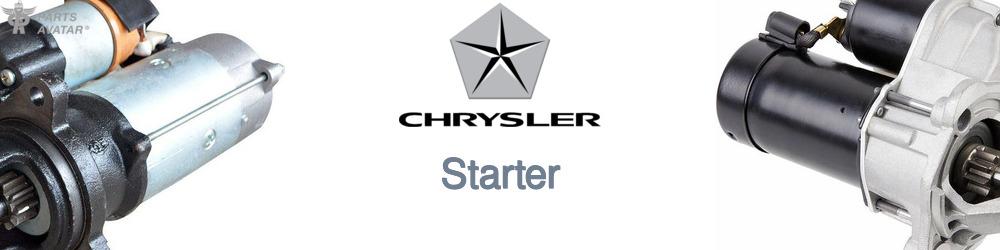 Discover Chrysler Starters For Your Vehicle