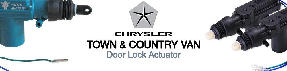 Discover Chrysler Town & country van Door Lock Actuators For Your Vehicle