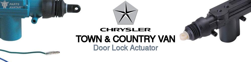 Discover Chrysler Town & country van Door Lock Actuator For Your Vehicle