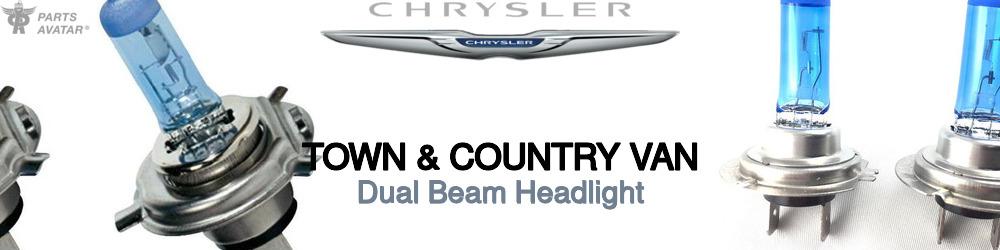 Discover Chrysler Town & country van High and Low Beams Bulbs For Your Vehicle