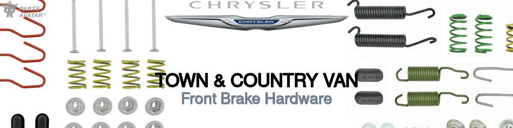 Chrysler Town & Country Van Front Brake Hardware