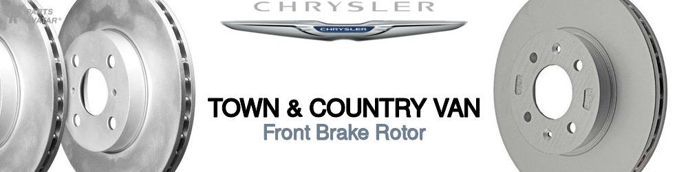 Chrysler Town & Country Van Front Brake Rotor