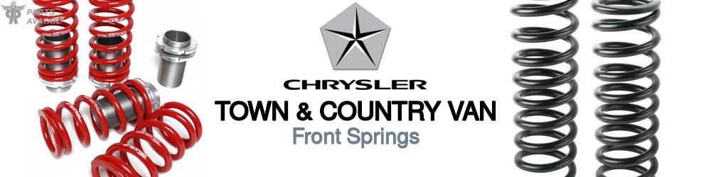 Chrysler Town & Country Van Front Springs
