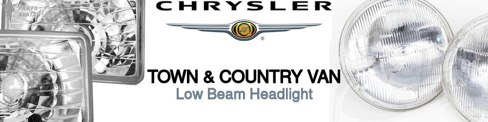 Discover Chrysler Town & country van Low Beam Bulbs For Your Vehicle