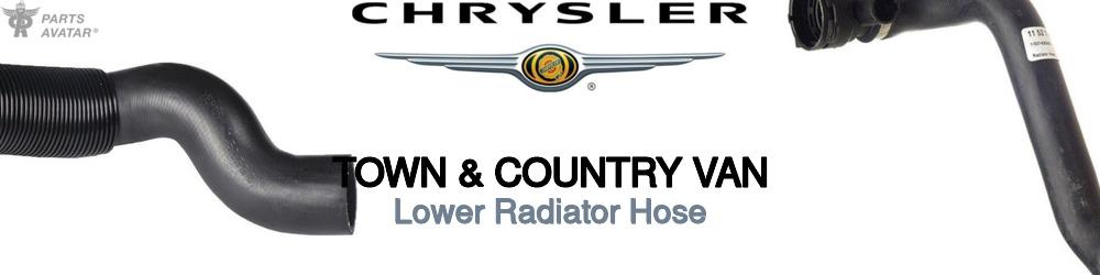 Discover Chrysler Town & country van Lower Radiator Hoses For Your Vehicle