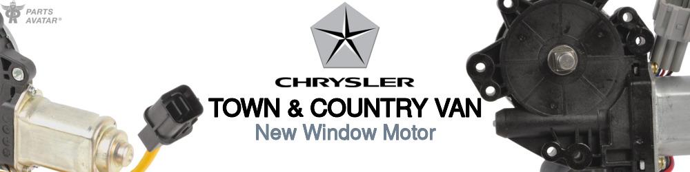 Discover Chrysler Town & country van Window Motors For Your Vehicle