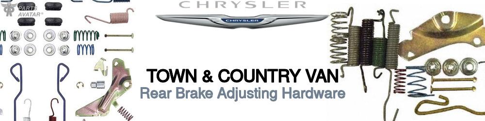 Chrysler Town & Country Van Rear Brake Adjusting Hardware