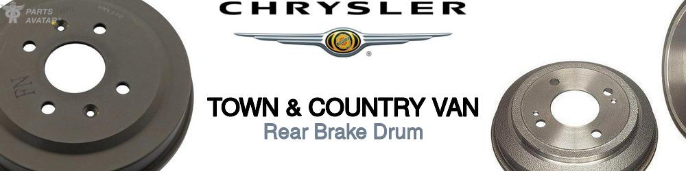 Discover Chrysler Town & country van Rear Brake Drum For Your Vehicle