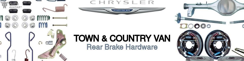 Chrysler Town & Country Van Rear Brake Hardware