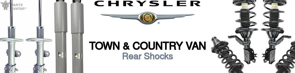 Chrysler Town & Country Van Rear Shocks