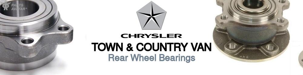 Chrysler Town & Country Van Rear Wheel Bearings