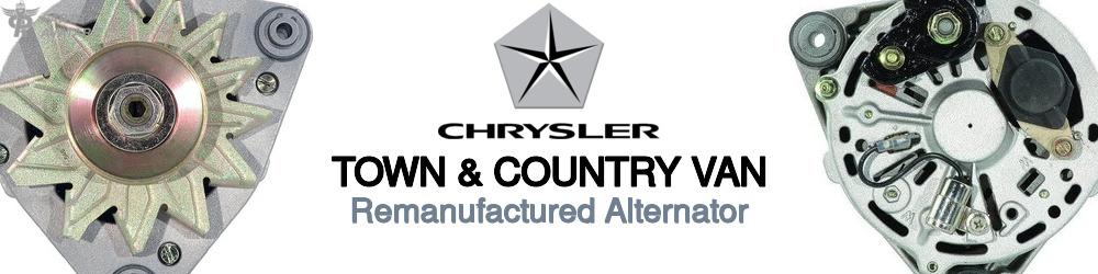 Chrysler Town & Country Van Remanufactured Alternator