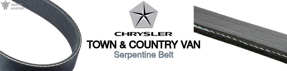 Discover Chrysler Town & country van Serpentine Belts For Your Vehicle