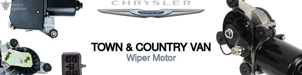 Discover Chrysler Town & country van Wiper Motors For Your Vehicle