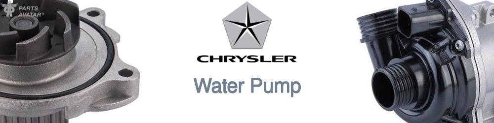 Discover Chrysler Water Pumps For Your Vehicle
