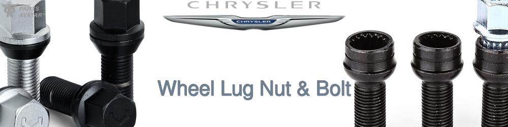 Discover Chrysler Wheel Lug Nut & Bolt For Your Vehicle