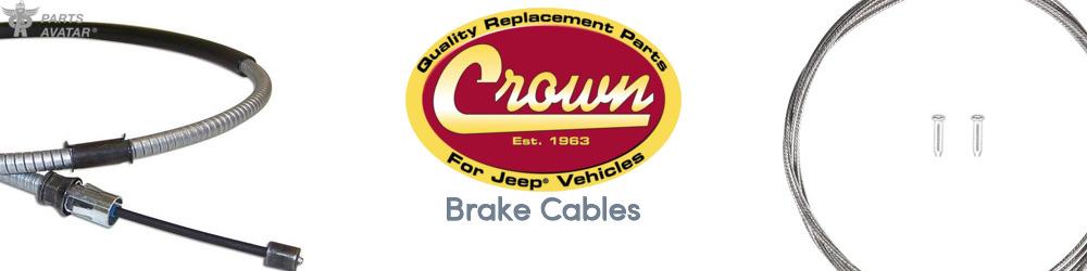 Discover Crown Automotive Jeep Replacement Brake Cables For Your Vehicle