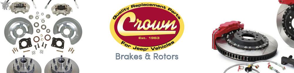 Discover CROWN AUTOMOTIVE JEEP REPLACEMENT Brakes For Your Vehicle