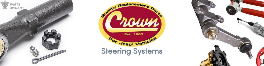 Discover CROWN AUTOMOTIVE JEEP REPLACEMENT Steering For Your Vehicle