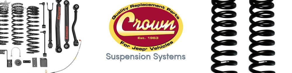 Discover CROWN AUTOMOTIVE JEEP REPLACEMENT Suspension For Your Vehicle