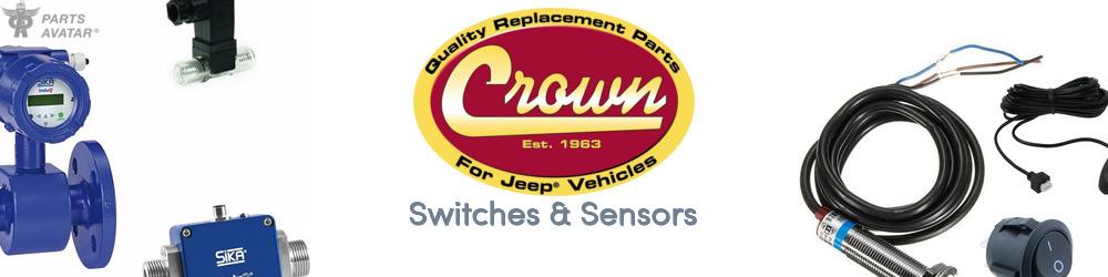 Discover CROWN AUTOMOTIVE JEEP REPLACEMENT Car Sensors For Your Vehicle