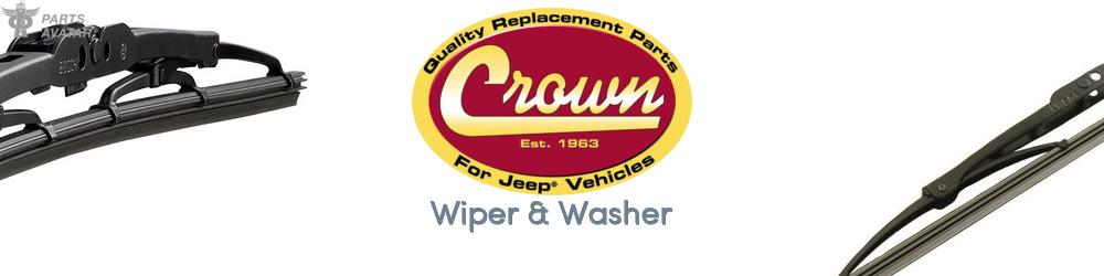 Discover Crown Automotive Jeep Replacement Wiper & Washer For Your Vehicle