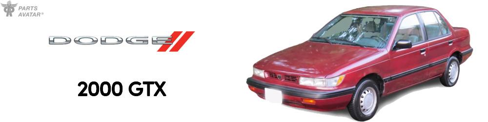 Discover Dodge 2000 GTX Parts For Your Vehicle