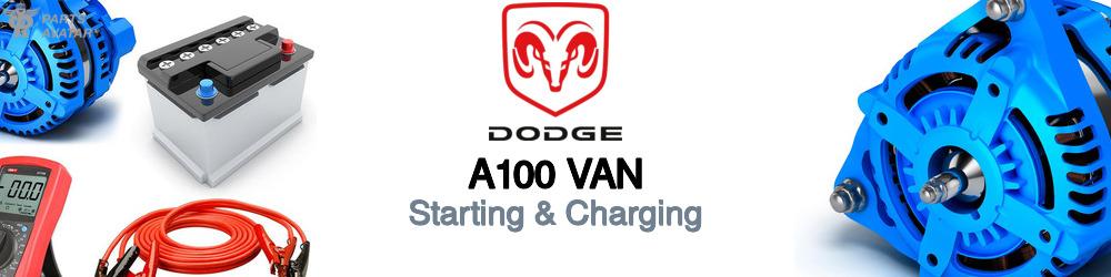 Discover Dodge A100 van Starting & Charging For Your Vehicle