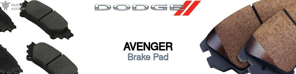 Discover Dodge Avenger Brake Pads For Your Vehicle