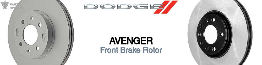 Discover Dodge Avenger Front Brake Rotors For Your Vehicle