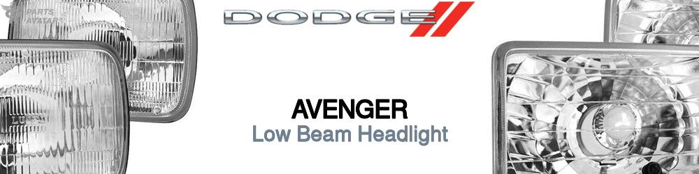Discover Dodge Avenger Low Beam Bulbs For Your Vehicle