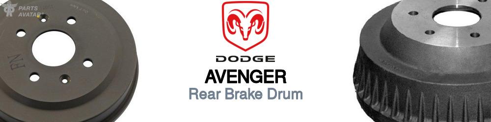 Discover Dodge Avenger Rear Brake Drum For Your Vehicle
