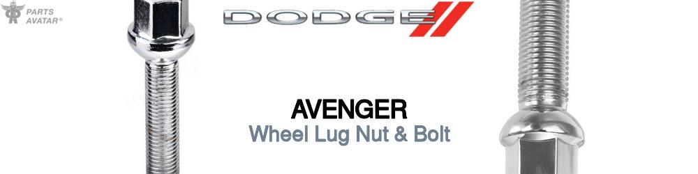 Discover Dodge Avenger Wheel Lug Nut & Bolt For Your Vehicle