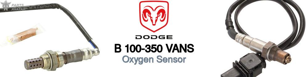 Discover Dodge B 100-350 vans Oxygen Sensors For Your Vehicle