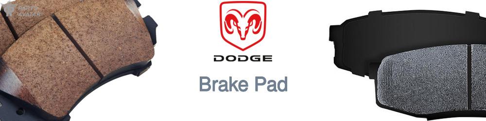 Discover Dodge Brake Pads For Your Vehicle